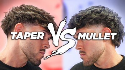 Mullet VS Taper Fade: ¿Cuál es mejor corte?