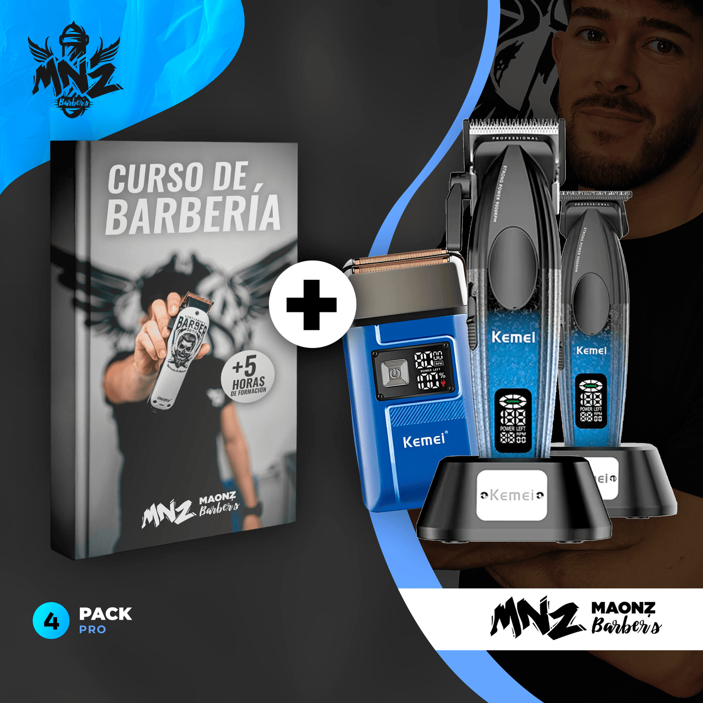 Curso + Pack PRO - Maonz BarberShop