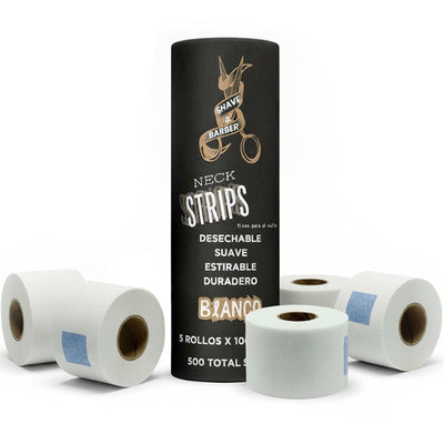 Papel de cuello barbería pack de 5 rollos - Maonz BarberShop