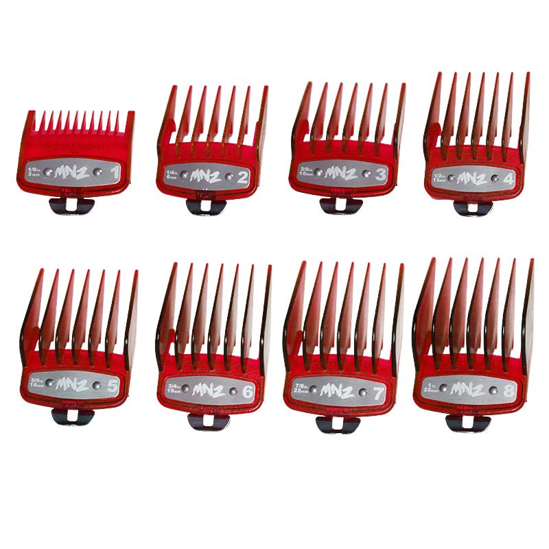 Peines guía universales premium set de 8 - Maonz BarberShop