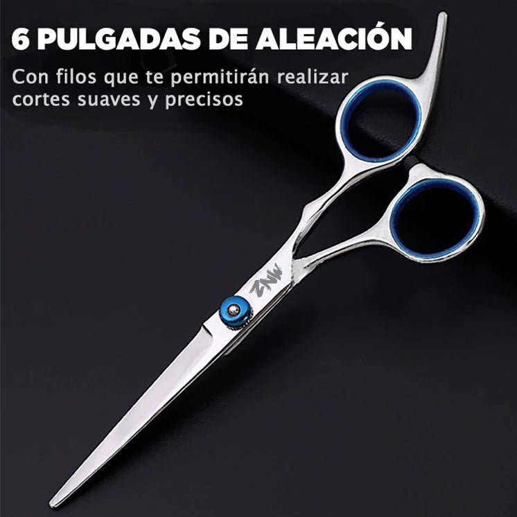 Tijeras MNZ ergonómicas 6' - Maonz BarberShop