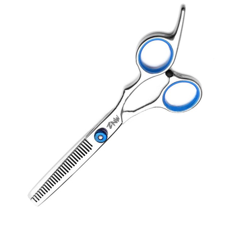 Tijeras MNZ ergonómicas de entresacar 6' - Maonz BarberShop